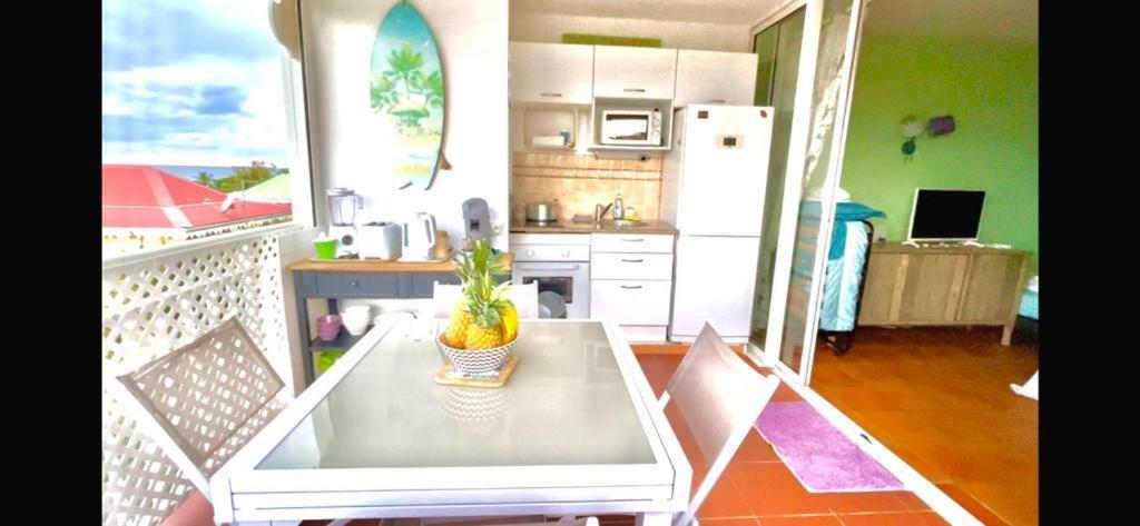 Guadeloupe- Saint-Francois- Residence Anse Des Rochers - Appartement Quart De Villa Etage - Vue Mer- 4 Personnes - Lit Bebe Sur Demande - Citerne Et Wifi Prives -Animaux Ok-Acces Plage Direct -Apnee Bien-Etre Experience Sur Demande Avec Instructeur A Екстер'єр фото