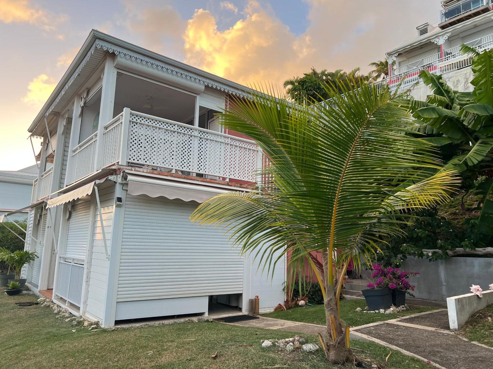Guadeloupe- Saint-Francois- Residence Anse Des Rochers - Appartement Quart De Villa Etage - Vue Mer- 4 Personnes - Lit Bebe Sur Demande - Citerne Et Wifi Prives -Animaux Ok-Acces Plage Direct -Apnee Bien-Etre Experience Sur Demande Avec Instructeur A Екстер'єр фото